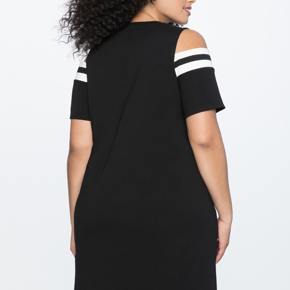 Eloquii Sporty Collar Dress 22/24 - Picture 3 of 4